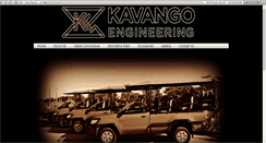 Desktop Screenshot of kavangoengineering.com